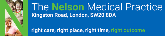The Nelson Medical Practice logo and homepage link